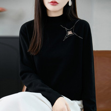 2026新款覆古提花洋气减龄针织开衫女小个子短款毛衣宽松打底上衣
