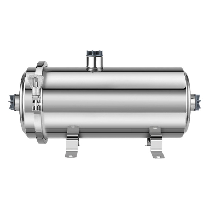 Purificador de agua de acero inoxidable para uso doméstico, adecuado para agua del grifo, agua de pozo, purificador de agua de ultrafiltración para toda la casa con elemento filtrante de PVDF.