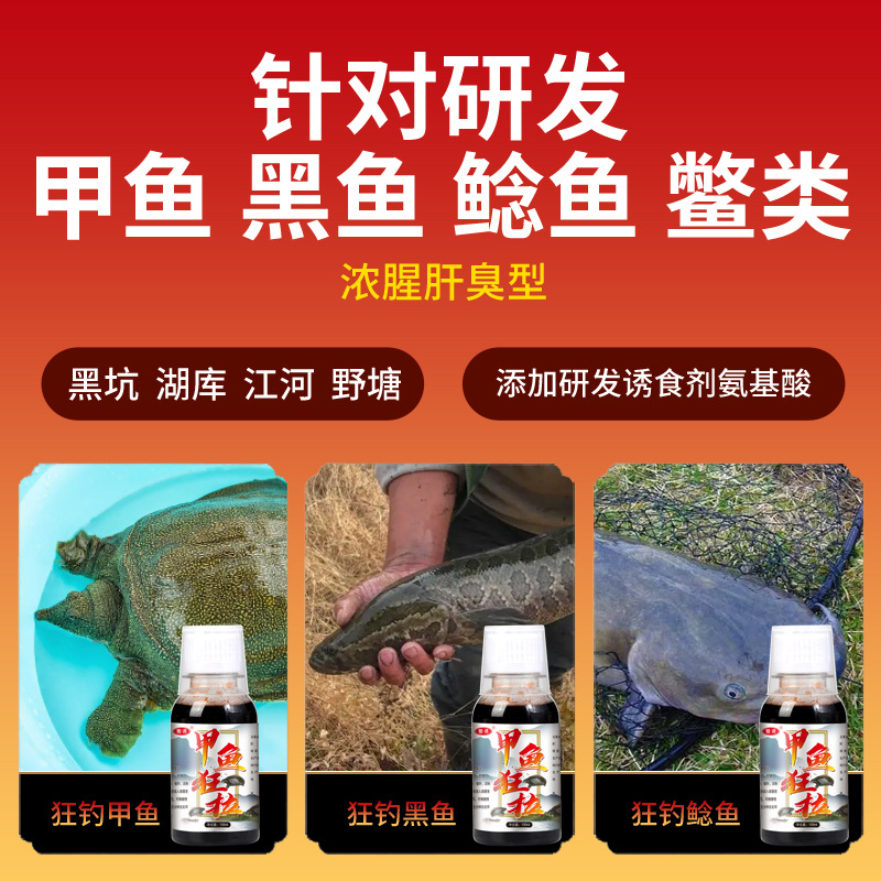 La tortuga de caparazón blando de Shu tira locamente de la pesca, la medicina pequeña, el cebo, el señuelo, la tortuga de pesca salvaje, el pez negro, el bagre, la tortuga, el material de nido de cuatro estaciones