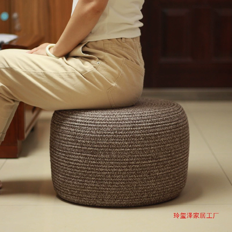 Хлопковая веревочная подушка-футон, ленивый татами, домашний табурет для сидения, эркер, балкон, пол, спальня, сидение на полу, утолщенный табурет