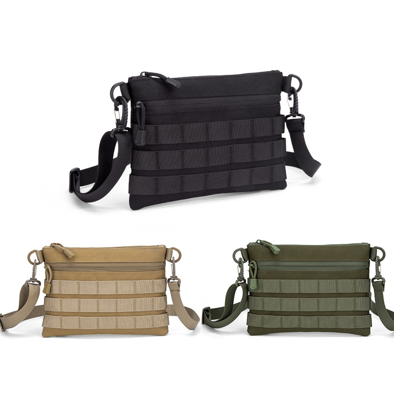 Outdoor tactical bag, large-capacity cycling bag, versatile commuter bag, multifunctional tool and accessory bag for military enthusiasts