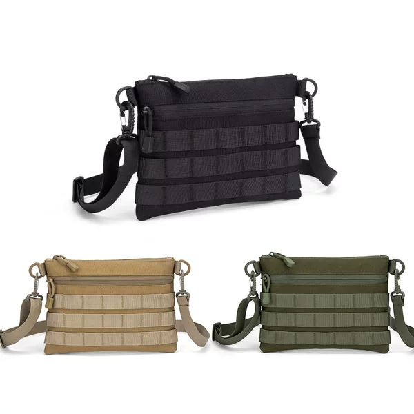 Outdoor tactical bag, large-capacity cycling bag, versatile commuter bag, multifunctional tool and accessory bag for military enthusiasts