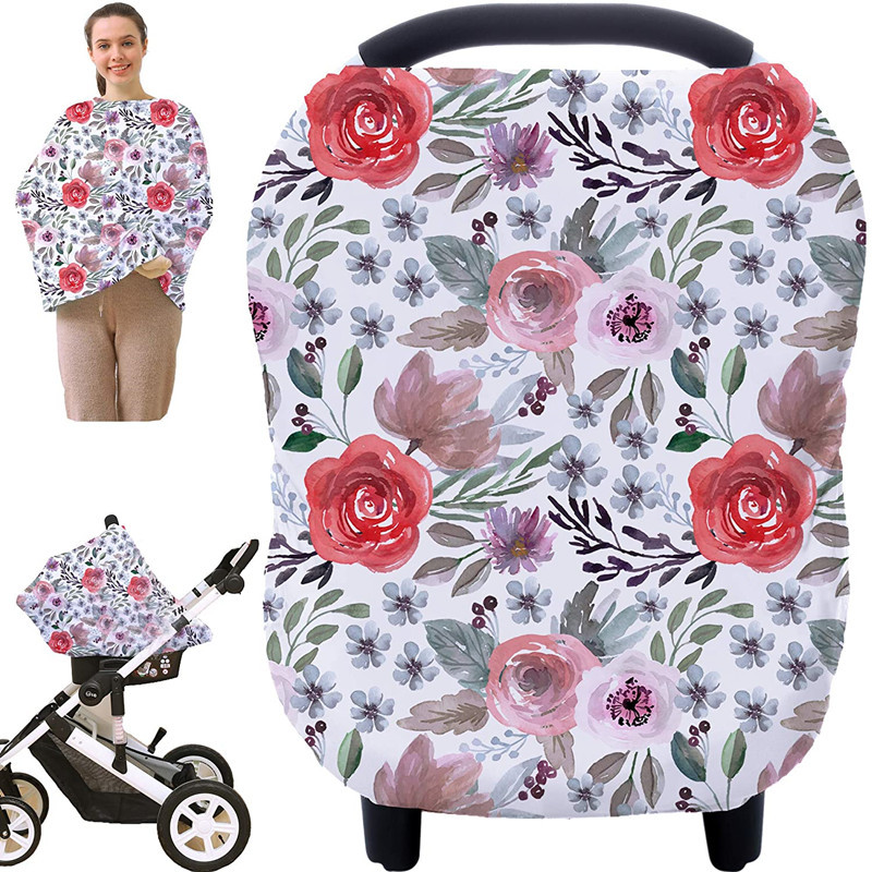 Amazon Multifunctional Nursing Pads Seat Covers Sunshades Windshields Baby Stroller Covers Breastfeeding Pads
