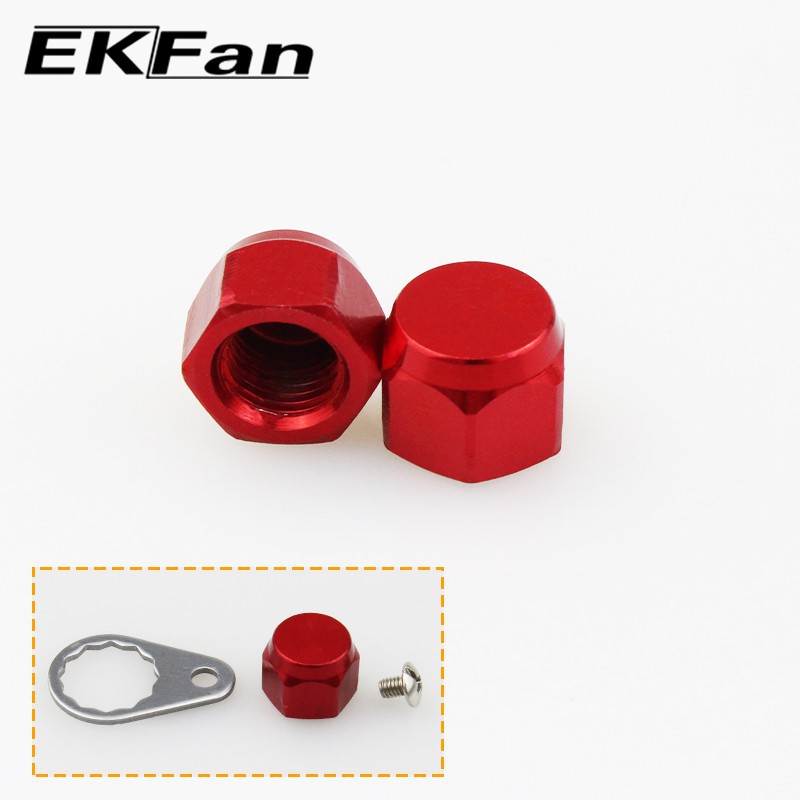 EKFan Lure Modification Accessories Fishing Anti-Looseness Gasket, Water Drop Reel Crank Arm Outer Assembly Nut Parts_voghion.com