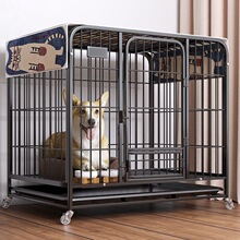 狗笼子小型犬泰迪室内包邮带厕所中型犬大型犬狗笼子金毛猫笼兔笼