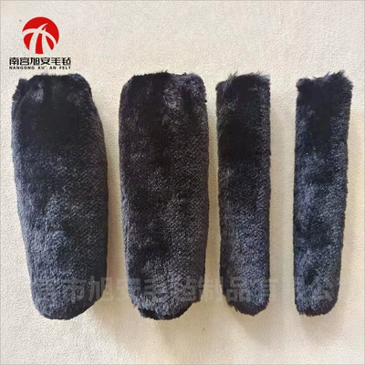 Electric Vehicle Handlebar Covers for Winter, Cold-Proof and Warm-Keeping, Faux Rabbit Fur Handlebar Covers for Electric Bikes, Motorcycles, and Tricycles (Motorcycle Handle Cover) - black-grips-handbrake-pack-of-four