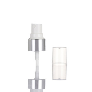 Manufacturer Supplies 24410 Small Spray Nozzle Bright Silver Phone Aluminum Hoop Press Small Spray Perfume Refill Nozzle