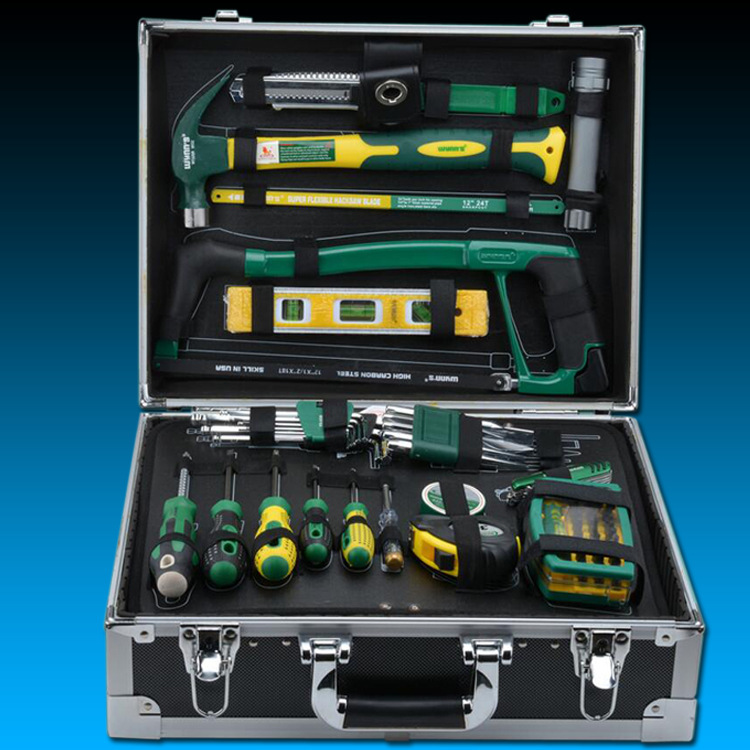 威力狮品牌 72件套家庭用工具组套 72件家用维修工具套装 W072