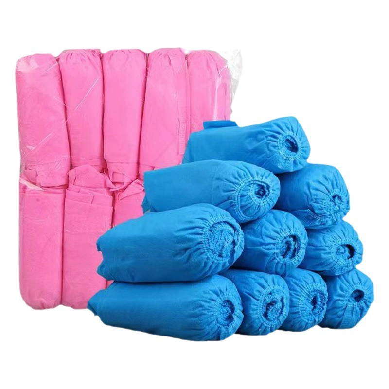 Одноразовые нетканые бахилы для внутренней комнаты, Детские универсальные Нескользящие дышащие пыленепроницаемые толстые бахилы, оптовые производители