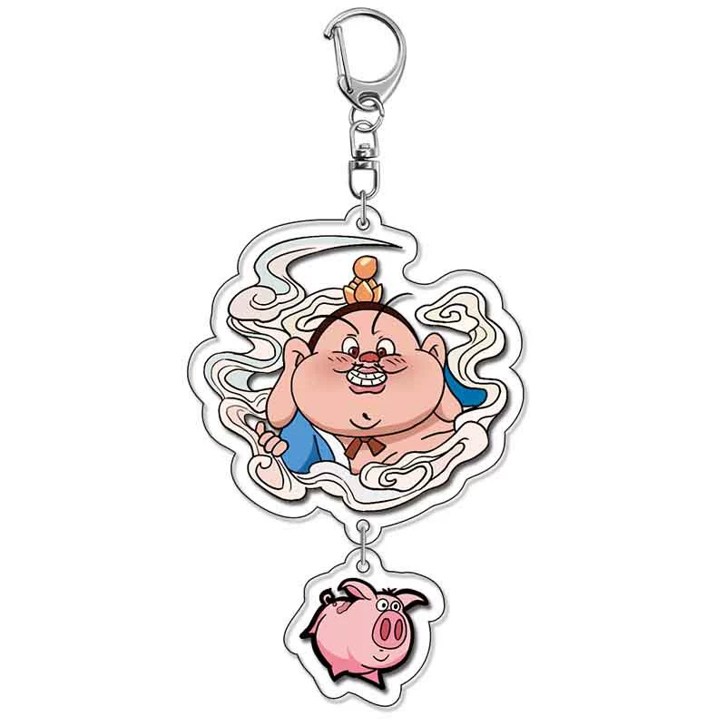 Cute backpack accessory, acrylic keychain, Birthday gift