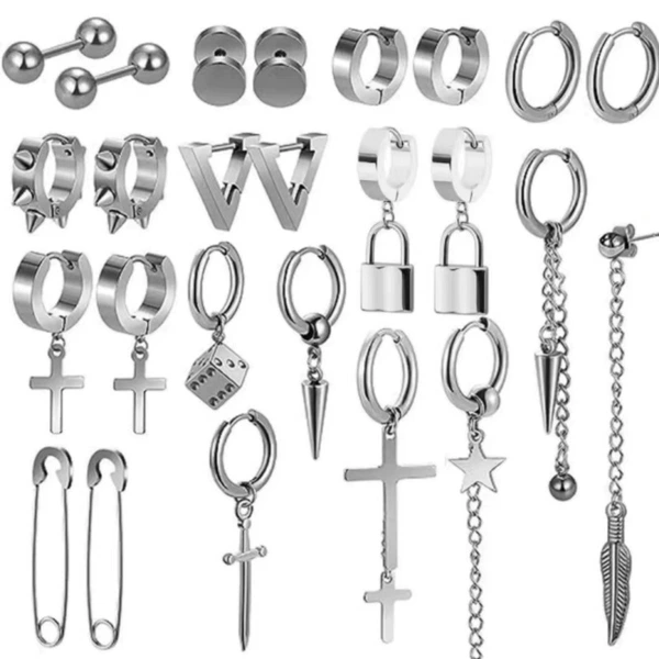 Steel set, 25 pieces