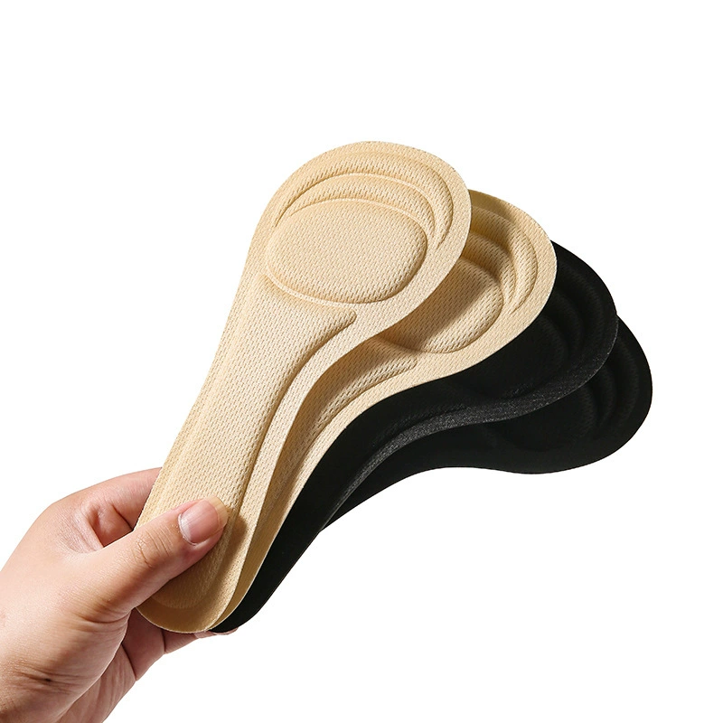 Семипузырьковые стельки, самоклеящиеся, летние, впитывающие пот, для туфель на высоком каблуке и сандалий, противоскользящие наклейки, можно обрезать, стельки для женских сандалий, амортизирующие