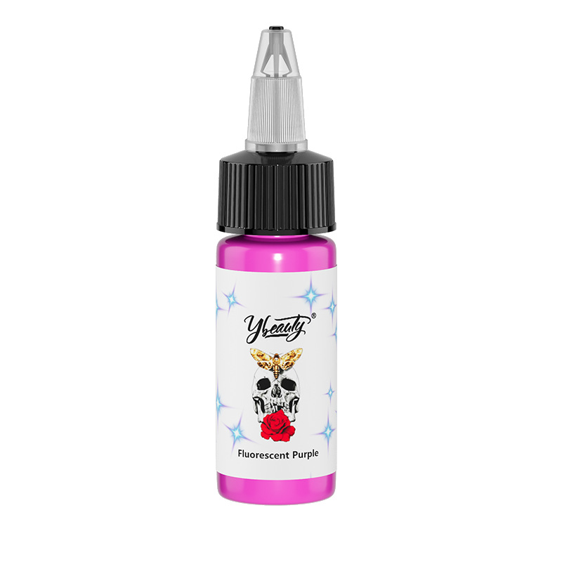 Tinta para tatuajes, pigmento de color para tatuajes 5ml/15ml, tinta fluorescente certificada por la FDA, certificación transfronteriza. image 22