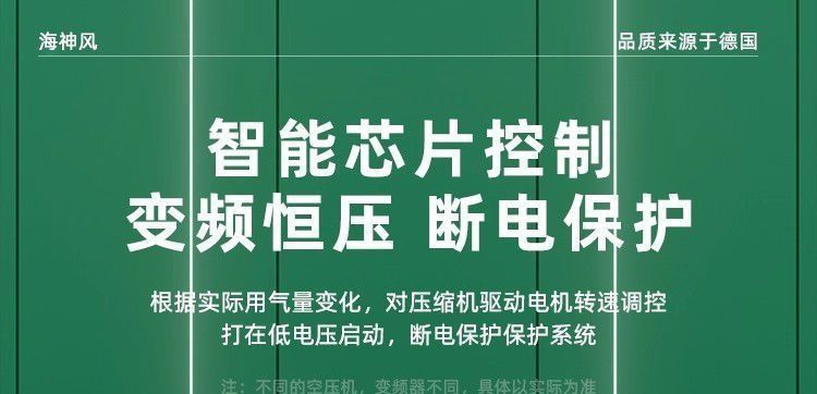 Brand screw air compressor, permanent magnet variable frequency, 7.5/11/15/22/37kw air compressor, industrial grade wholesale