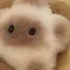 Пищит, сиамская кошка, белый, с цепочкой