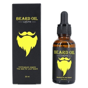 Men's beard care oil tough hair Moisturizing Soft beard cross-border in stock beard oil beard oil