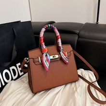 欧美大牌法式手提小包包女新款时尚轻奢铂金包百搭通勤单肩斜挎包