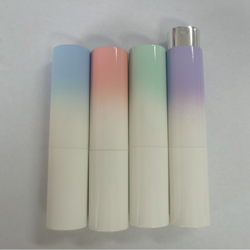 香水分装瓶8ml两节旋转喷雾瓶便携日化包装化妆品香水口腔喷雾瓶