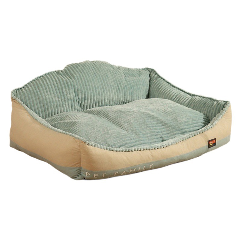 Perrera invierno cálido gato nido cuatro estaciones universal desmontable y lavable perezoso sofá cama del perro golden retriever dormir estera del perro