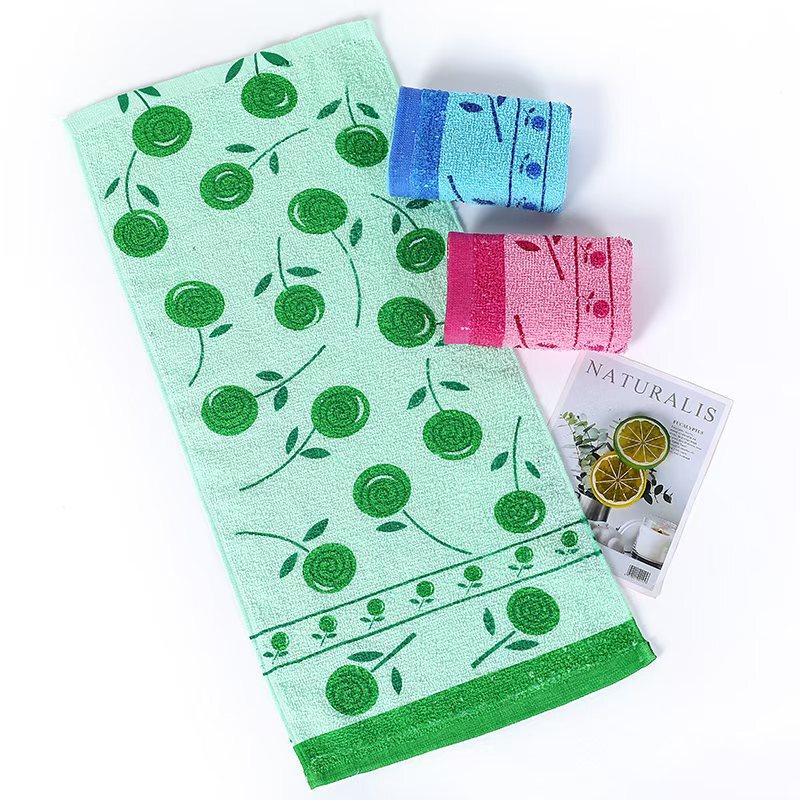 Wholesale In-Stock 50g Printed Pure Cotton Towels for Street Vending, Welfare Items, Hotel, Home, and Floral Patterned Home Bath Towels Wholesale In-Stock 50g Printed Pure Cotton Towels for Street Vending, Welfare Items, Hotel, Home, and Floral Patterned Home Bath Towels