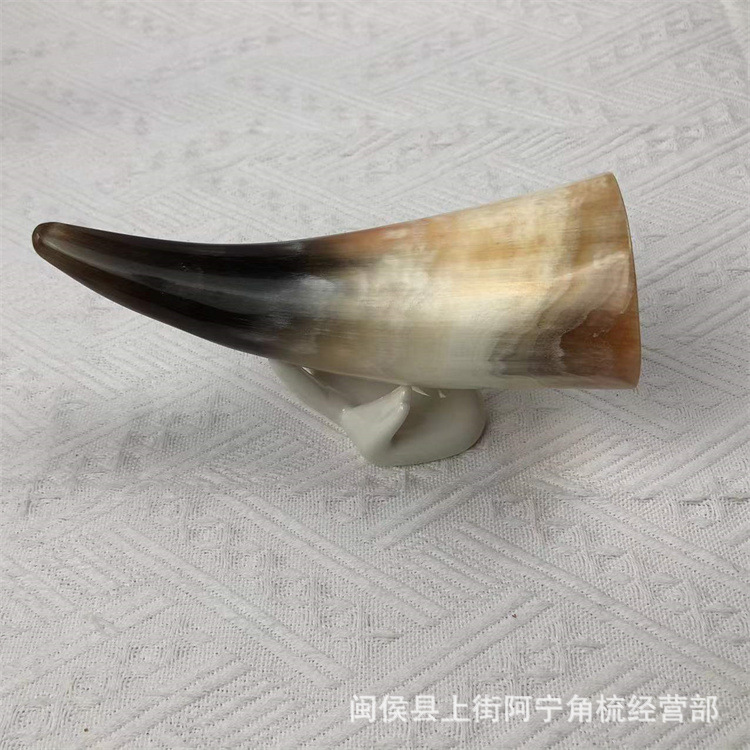 Horn Fire Cupping Set 16 Pieces Buffalo Horn Guan Guan 13-20 cm Meridian Massage Tool for Spa and Body Use key features