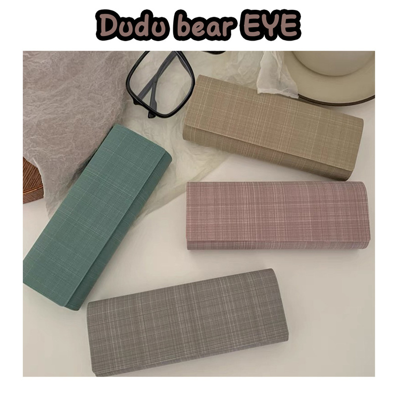 Literary retro handmade glasses box simple Japanese high-value myopia glasses glasses packaging box can be made logo Literary retro handmade glasses box simple Japanese high-value myopia glasses glasses packaging box can be made logo
