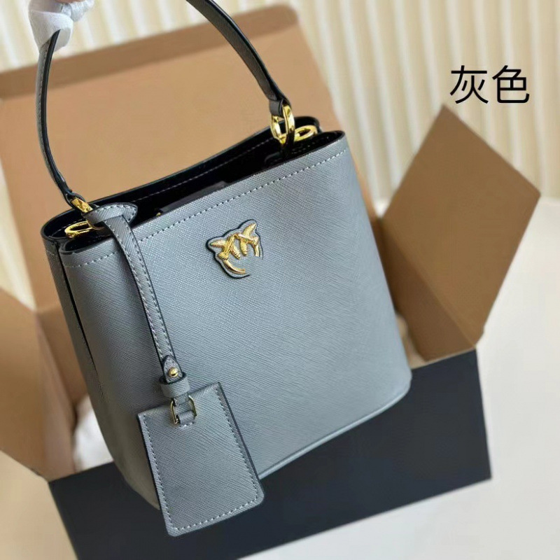 Cross-Border Women's Bag New Model Double-Layer Large-Capacity Bucket Bag Classic Swallow Bag Crossbody Bag Double Swallow Fashion Versatile Bag