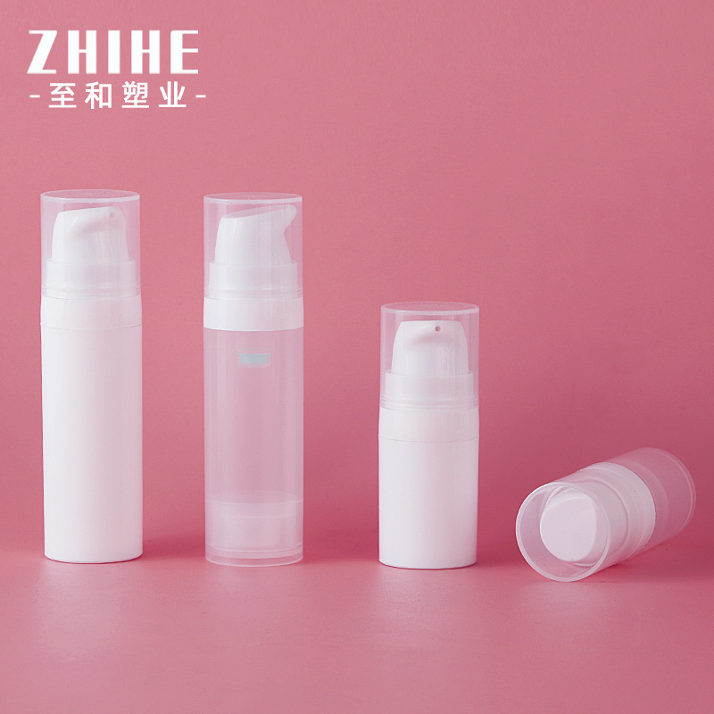 スポット卸売り化粧品包装瓶5ml押圧ローション瓶10ml真空瓶15mlプラスチックpp押圧ポンプ瓶|undefined