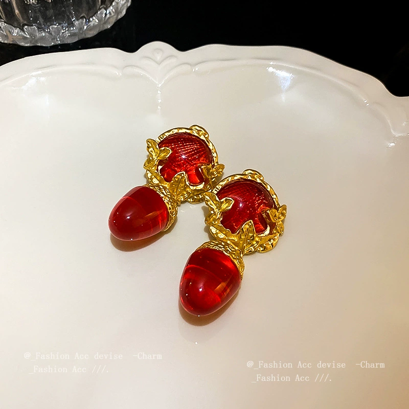 Серебряная игла из жемчуга, ретро серьги, стиль высокого качества, стиль лёгкой роскоши, оптовая