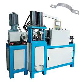 源头厂家供应鑫圣数控液压管夹机  抱箍机管箍机 管扣成型机