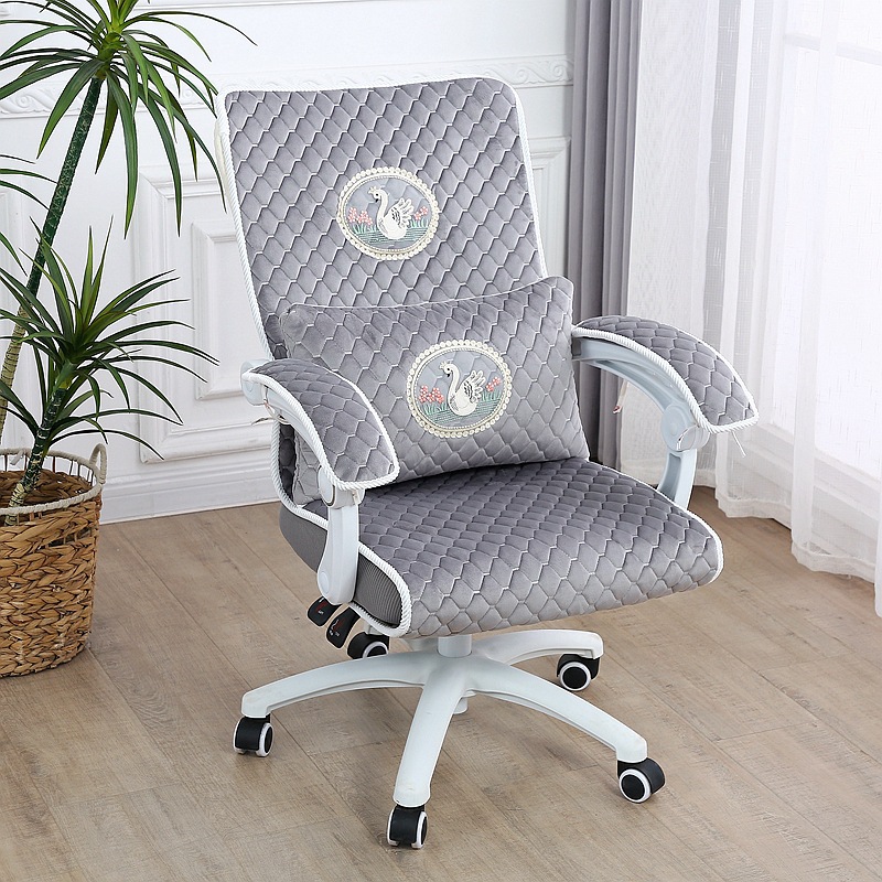 벨벳 천 그레이