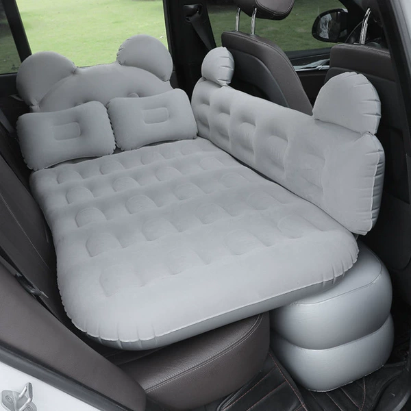 Double -shielded velvet bears+storage pier+headrest (electric pump)