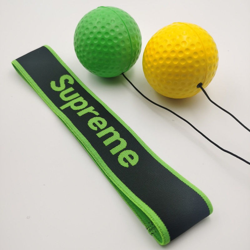 Boxing reaction ball agility trainer children's concentration training head-mounted rebound ball with rope reaction ball