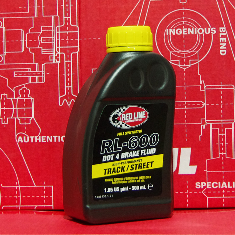 Red Line Imported from the United States Brake Fluid Dot4 Rl-600 500ml