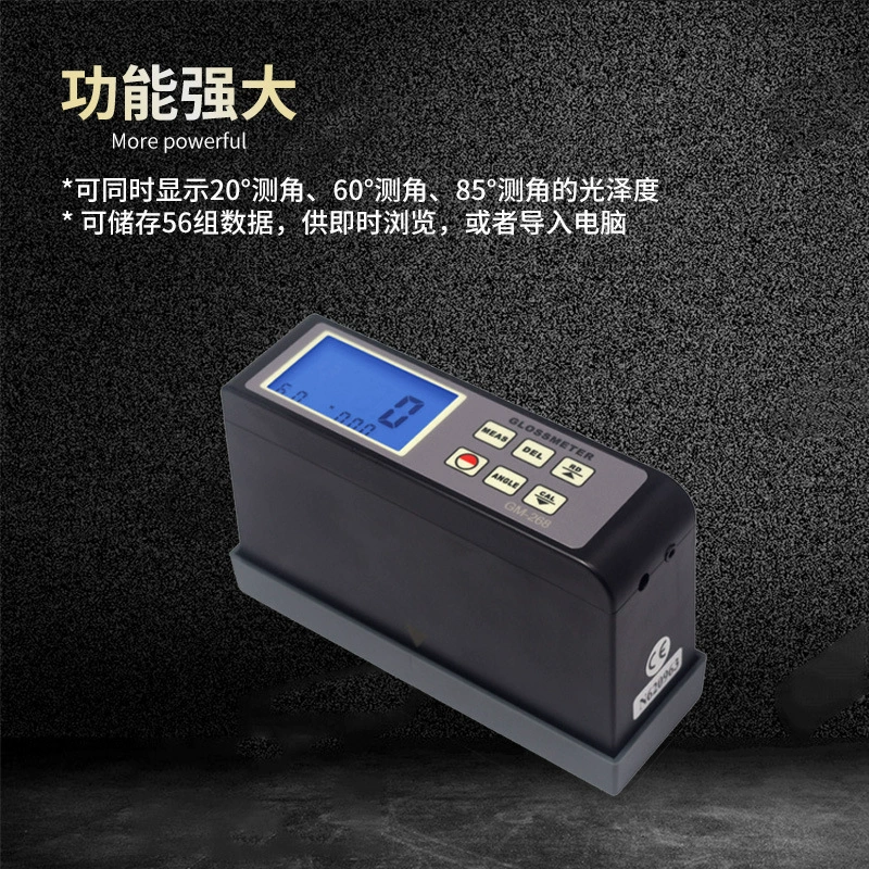 Измеритель блеска Lantai GM200, измерительный прибор GM-2000, встроенный измеритель блеска и обнаружение блеска краски, пластика