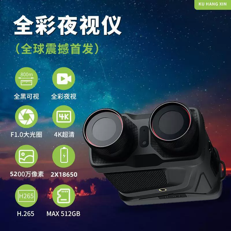 Прямые поставки с завода, дневное и ночное видео двойного назначения, полностью черная визуальная камера, инфракрасная камера HD, устройство ночного видения, трансграничная оптимизация