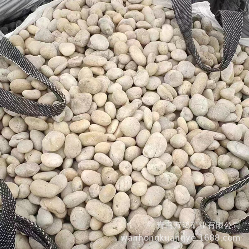 鹅卵石厂家现货1-3cm园林景观用鹅卵石大卵石鱼缸铺面砾石