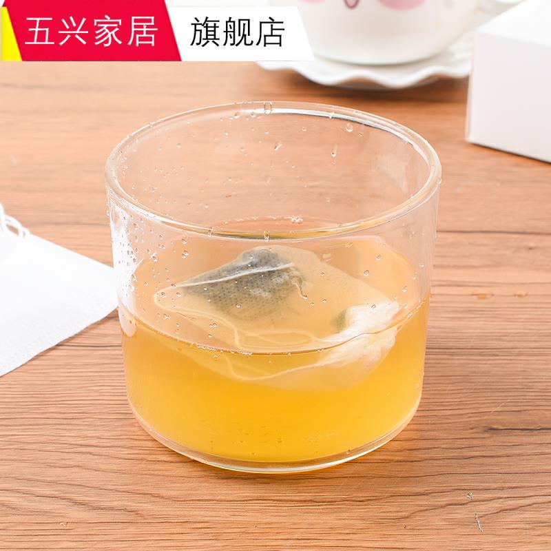 100只一次性泡茶袋无纺布茶叶袋小号茶袋佐料包过滤袋茶叶茶包袋