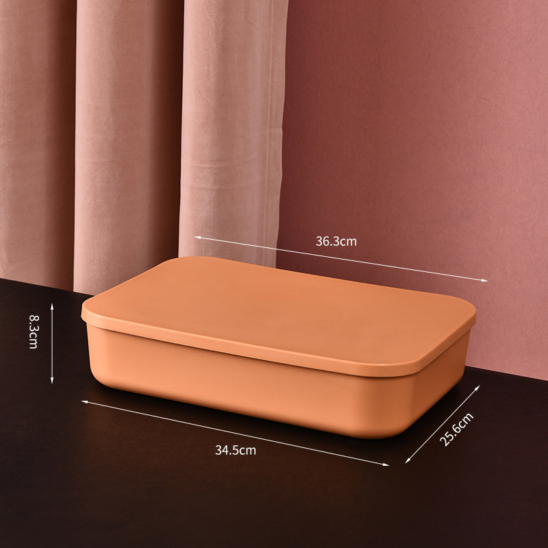 雑物収納ボックスデスクトップ化粧品整理バスケット寮収納キッチン多機能収納バスケットたんす服箱