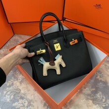 厂家直销马家包包新款钥匙扣单肩斜挎礼盒轻奢H扣原单牛皮包包H家