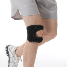 护膝运动跳绳登山跑步保护膝盖关节护具硅胶管减震户外骑行髌骨带