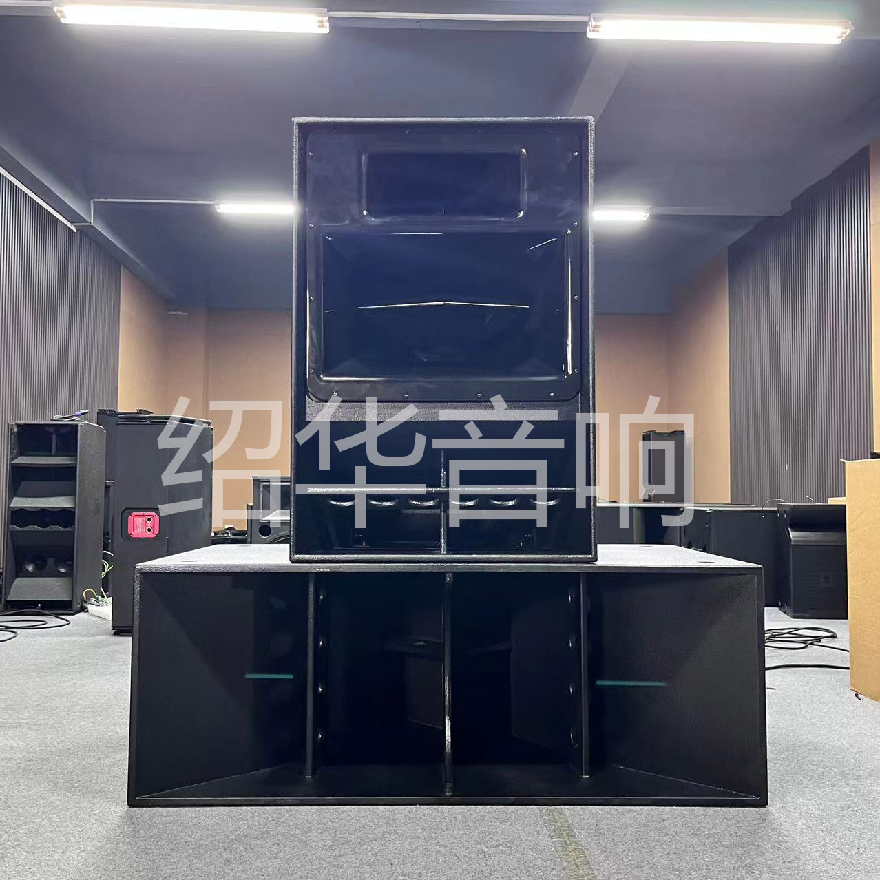 Fábrica directa personalizada EVO 6E equipo de sonido de división de frecuencia 3 sonido de escenario al aire libre sistema de sonido profesional