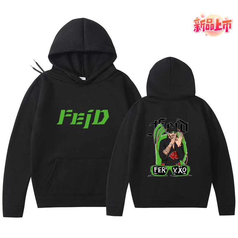 2026 Rapper Feid Tour Printed Hoodie, Unisex, Fashionable Sweatshirt, Rap Clothing