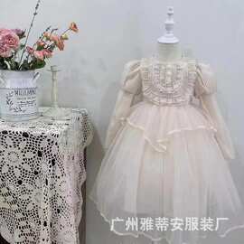 尾货清仓童装直播货源儿童衣服拿货连衣裙秋批发杂款专柜一手货源