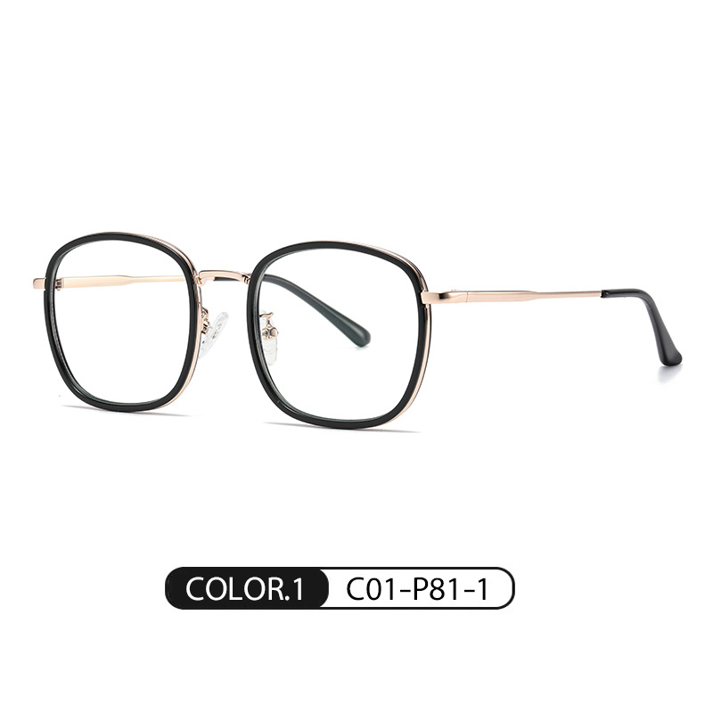 C01-P81-1 de oro negro brillante