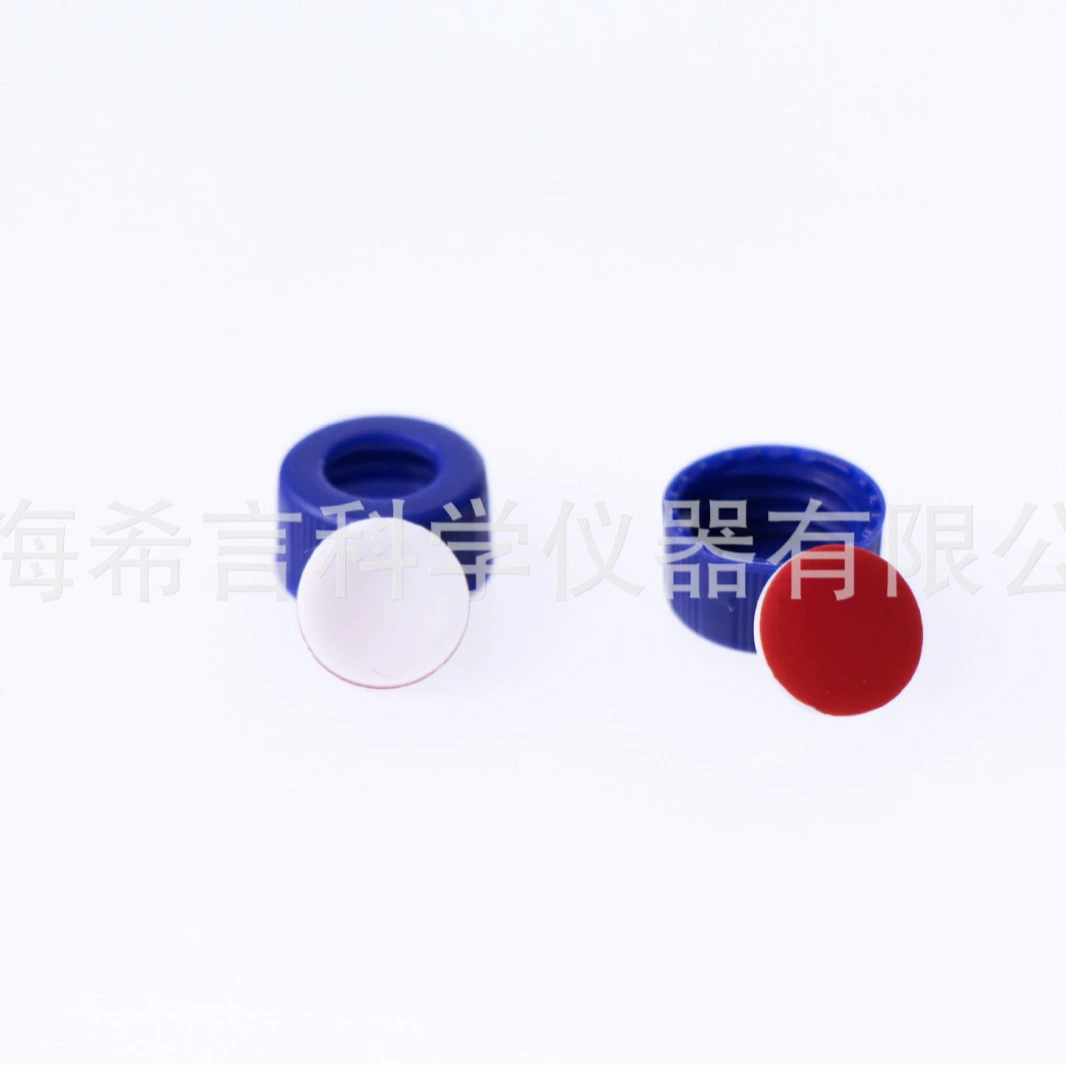 HSY1001-0146 Предварительная обработка 2 мл крышка для бутылки с образцом 9-425 крышка с вертикальной полосой с синим отверстием