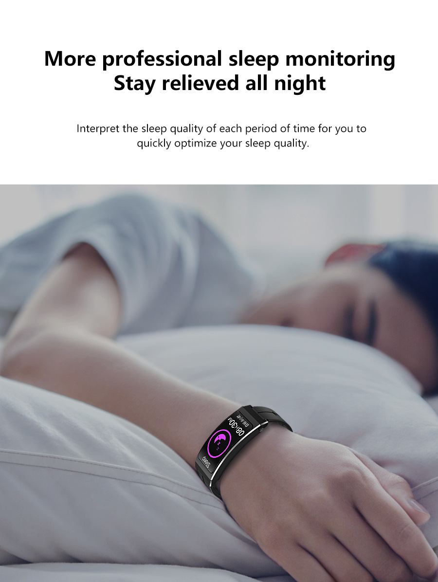 Orologio intelligente K13s braccialetto auricolare Bluetooth due in uno_voghion.com