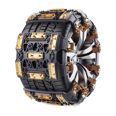 Tire snow chain — Universal Polyurethane Anti-Slip Emergency Rescue