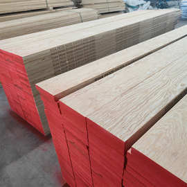 厂家定制辐射松木脚踏板 LVL脚手架踏板 侧面印OSHA标准中东市场