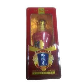 新款开窗白酒铁盒包装新品设计大气马口铁礼品盒 可定做